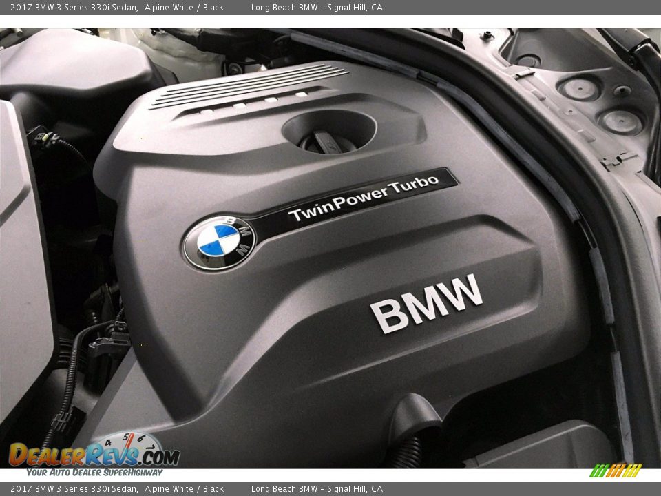 2017 BMW 3 Series 330i Sedan Alpine White / Black Photo #35