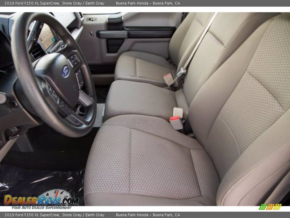 2019 Ford F150 XL SuperCrew Stone Gray / Earth Gray Photo #3