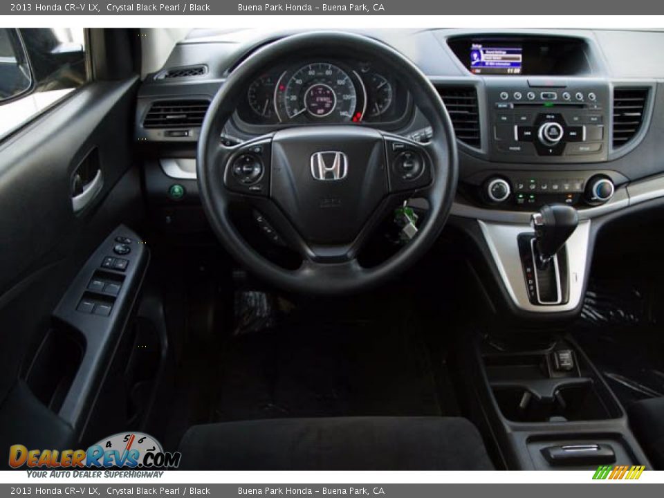 2013 Honda CR-V LX Crystal Black Pearl / Black Photo #5