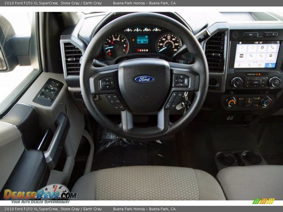 2019 Ford F150 XL SuperCrew Stone Gray / Earth Gray Photo #5