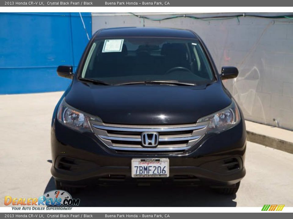 2013 Honda CR-V LX Crystal Black Pearl / Black Photo #7
