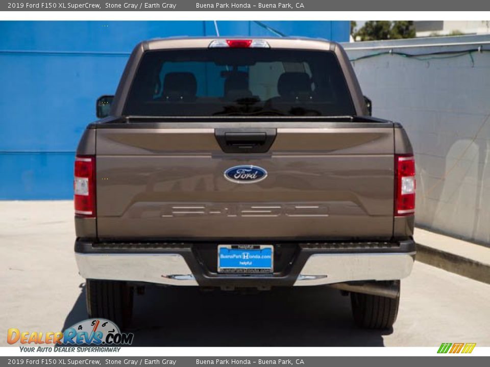 2019 Ford F150 XL SuperCrew Stone Gray / Earth Gray Photo #9