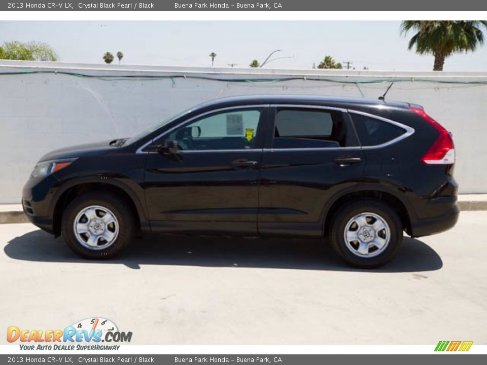 2013 Honda CR-V LX Crystal Black Pearl / Black Photo #10