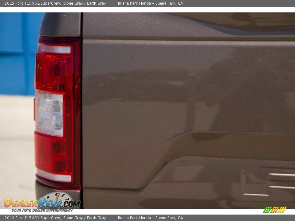 2019 Ford F150 XL SuperCrew Stone Gray / Earth Gray Photo #10