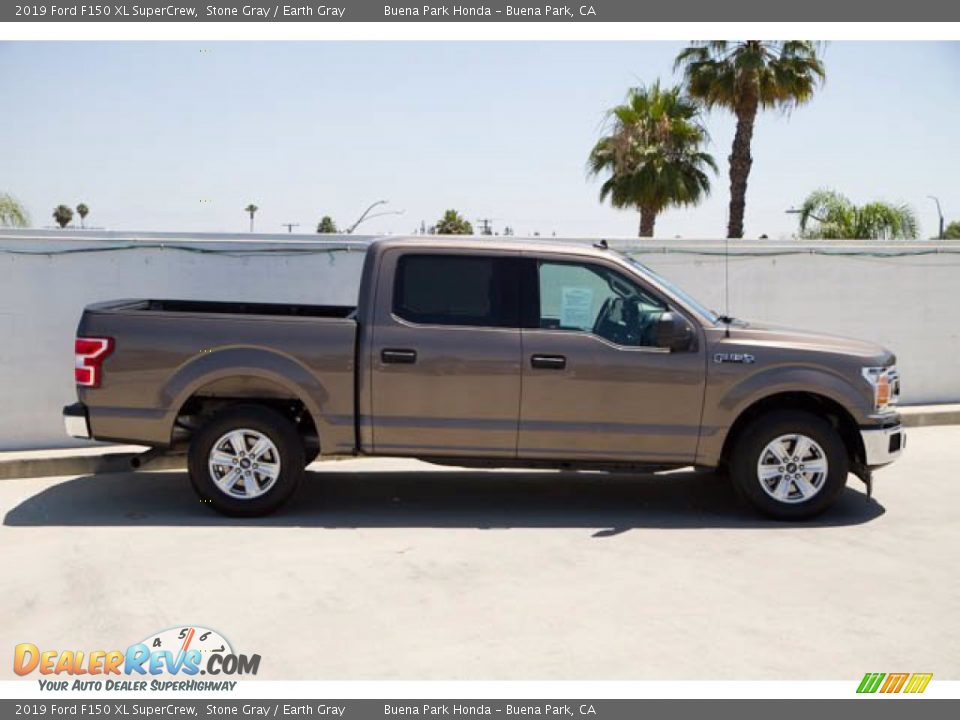2019 Ford F150 XL SuperCrew Stone Gray / Earth Gray Photo #13