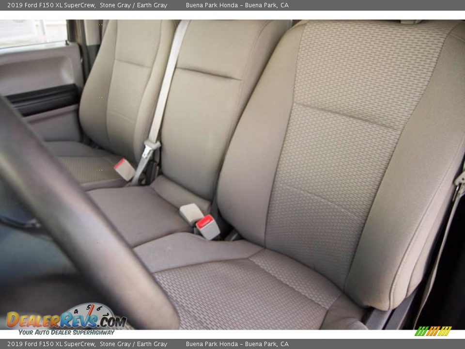 2019 Ford F150 XL SuperCrew Stone Gray / Earth Gray Photo #16