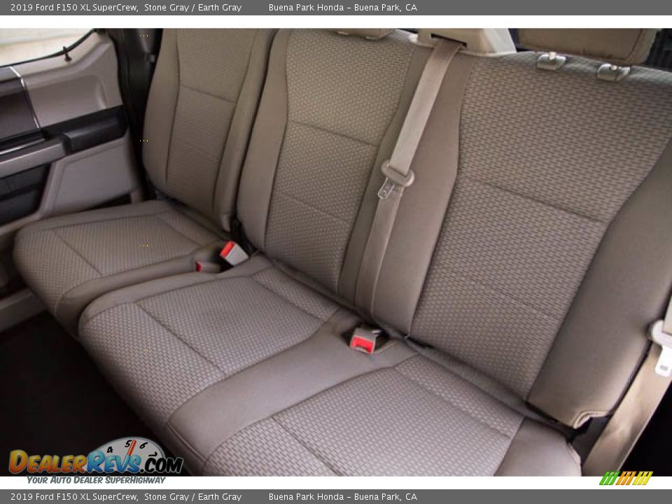 2019 Ford F150 XL SuperCrew Stone Gray / Earth Gray Photo #17