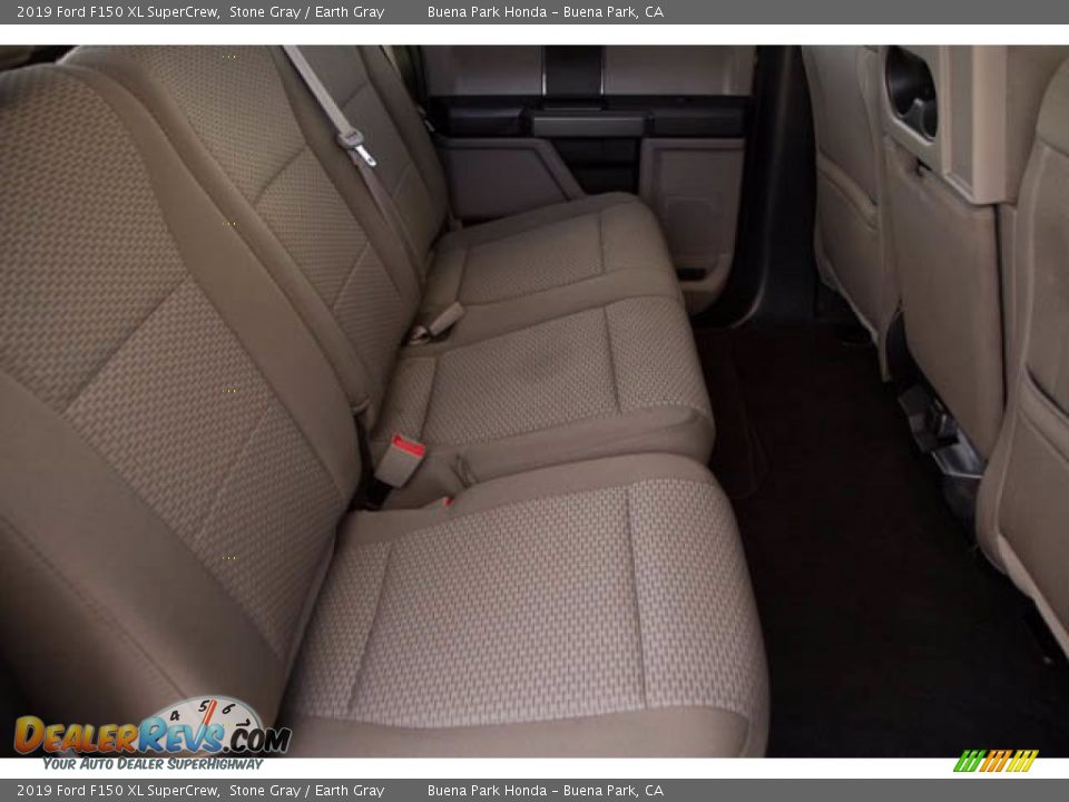 2019 Ford F150 XL SuperCrew Stone Gray / Earth Gray Photo #18