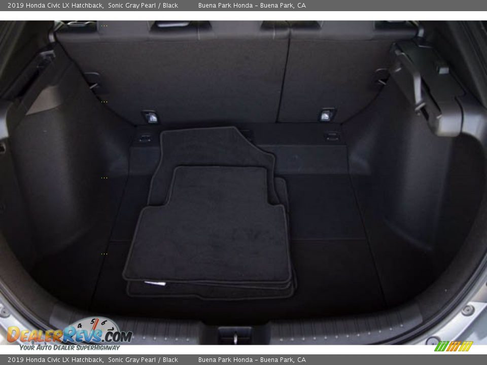 2019 Honda Civic LX Hatchback Sonic Gray Pearl / Black Photo #20