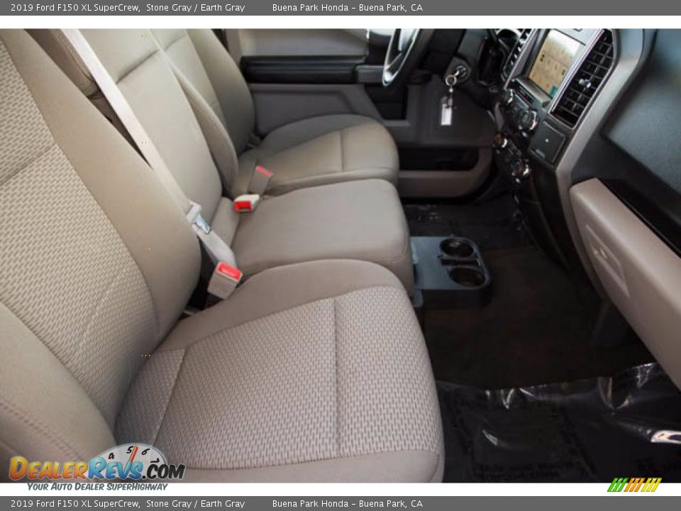 2019 Ford F150 XL SuperCrew Stone Gray / Earth Gray Photo #20