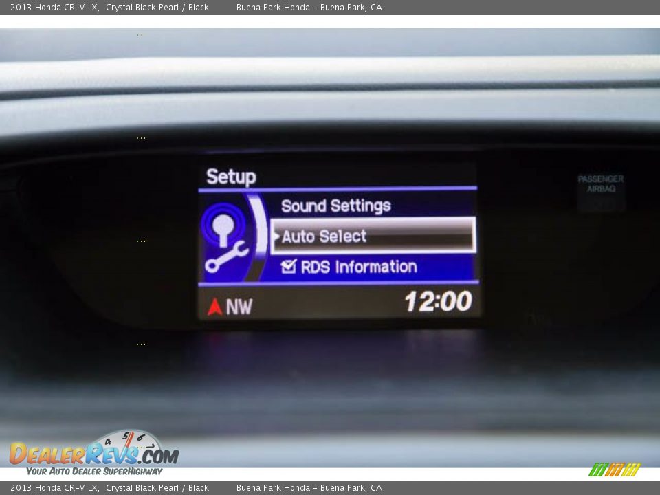 2013 Honda CR-V LX Crystal Black Pearl / Black Photo #22