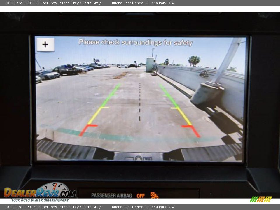 2019 Ford F150 XL SuperCrew Stone Gray / Earth Gray Photo #23