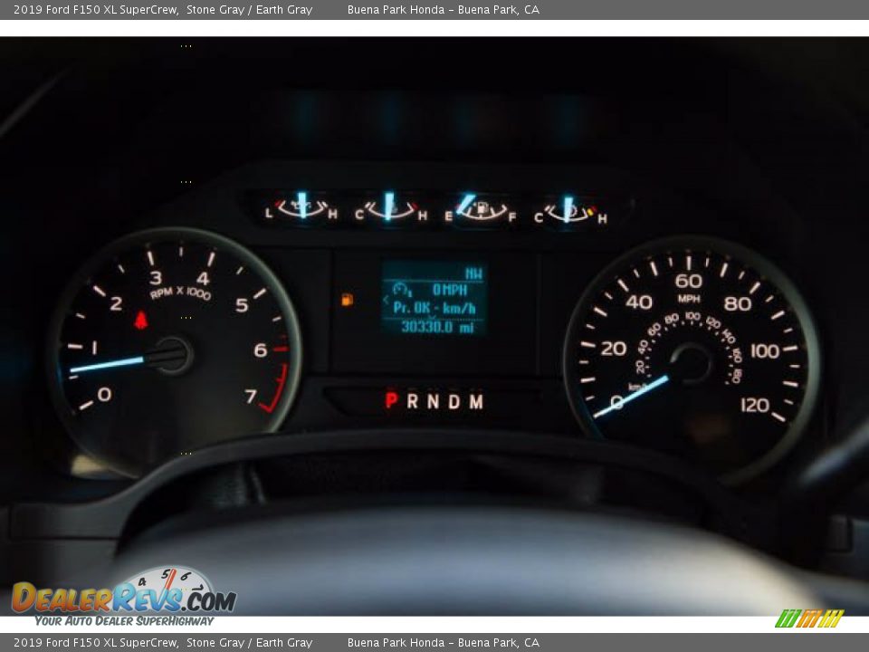 2019 Ford F150 XL SuperCrew Stone Gray / Earth Gray Photo #24