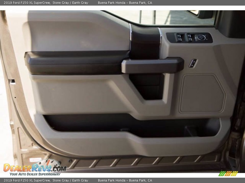 2019 Ford F150 XL SuperCrew Stone Gray / Earth Gray Photo #25