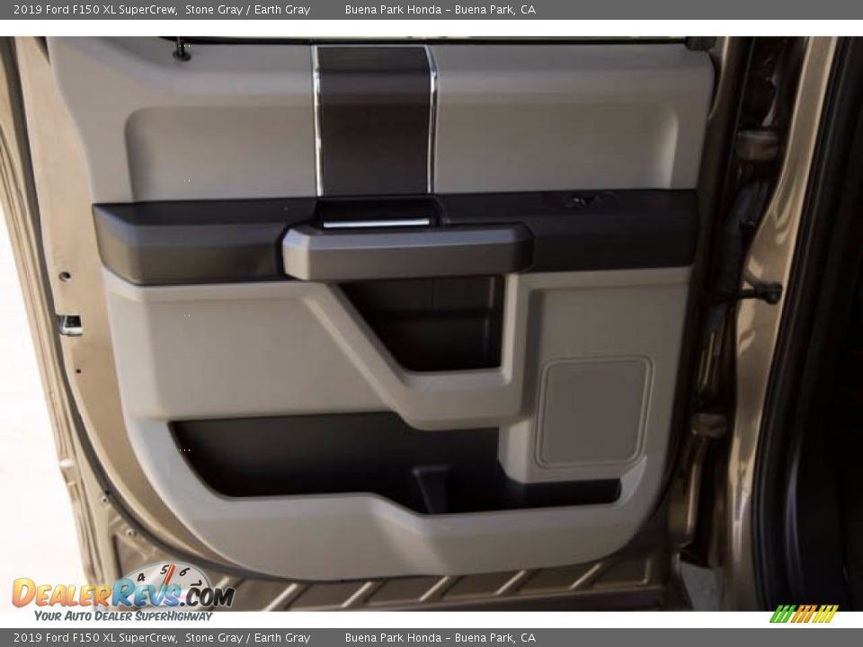 2019 Ford F150 XL SuperCrew Stone Gray / Earth Gray Photo #27