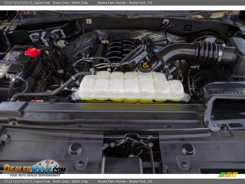 2019 Ford F150 XL SuperCrew Stone Gray / Earth Gray Photo #30