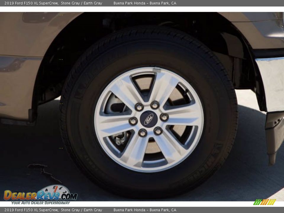 2019 Ford F150 XL SuperCrew Stone Gray / Earth Gray Photo #32