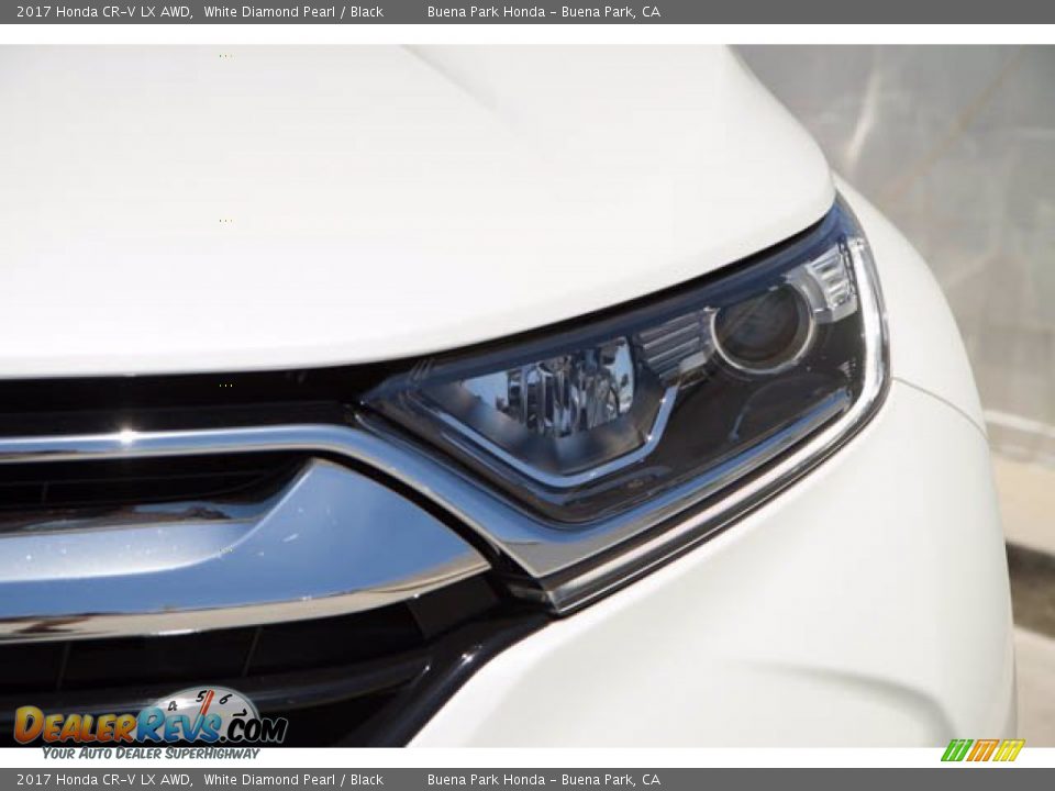 2017 Honda CR-V LX AWD White Diamond Pearl / Black Photo #6