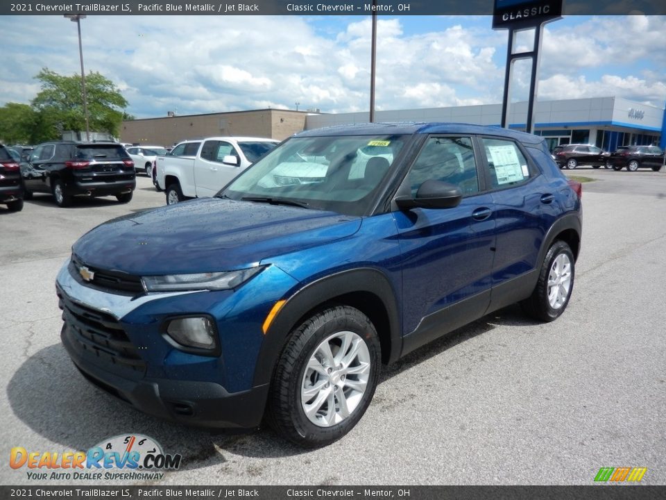 2021 Chevrolet TrailBlazer LS Pacific Blue Metallic / Jet Black Photo #1