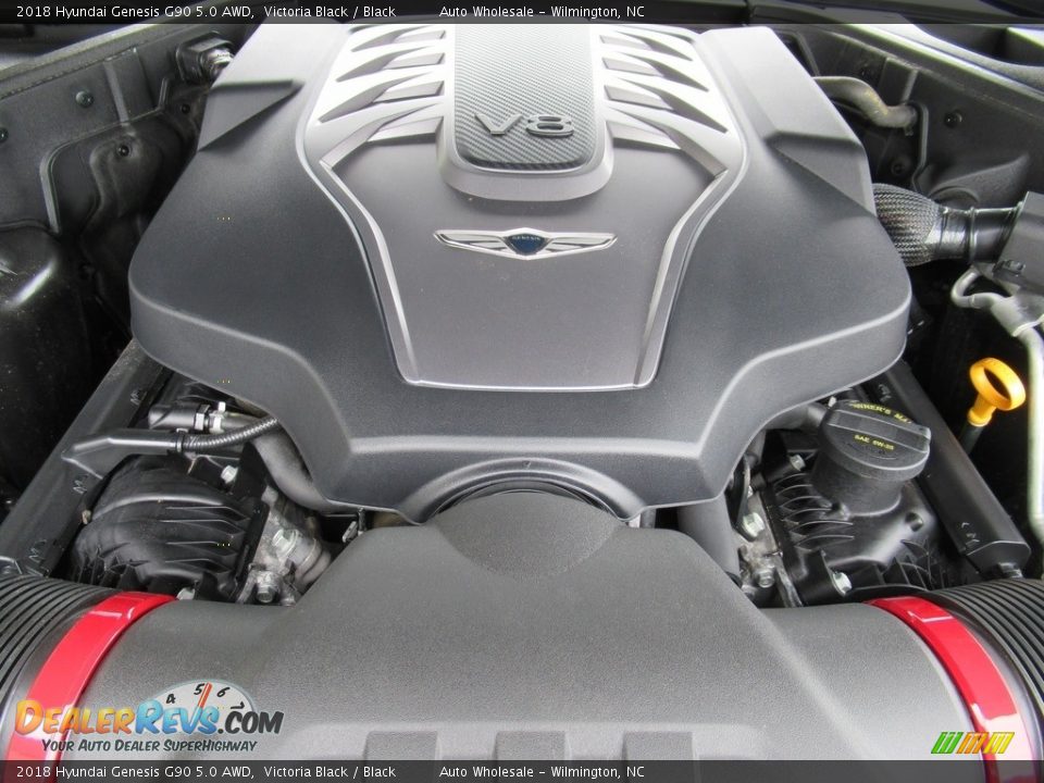 2018 Hyundai Genesis G90 5.0 AWD 5.0 Liter GDI DOHC 32-Valve D-CVVT V8 Engine Photo #6