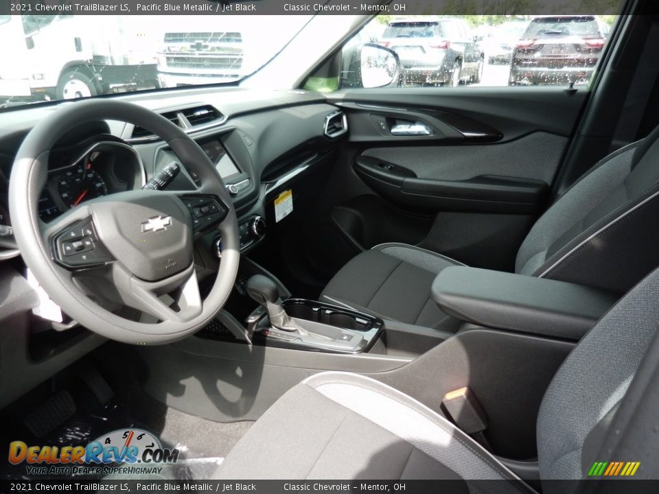 2021 Chevrolet TrailBlazer LS Pacific Blue Metallic / Jet Black Photo #6