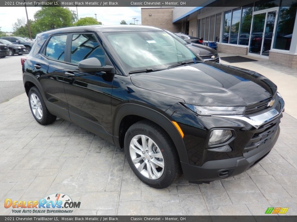 Mosaic Black Metallic 2021 Chevrolet TrailBlazer LS Photo #3