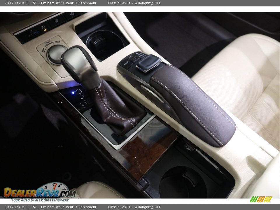 2017 Lexus ES 350 Eminent White Pearl / Parchment Photo #13