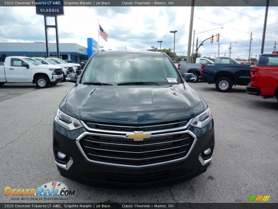 2020 Chevrolet Traverse LT AWD Graphite Metallic / Jet Black Photo #2