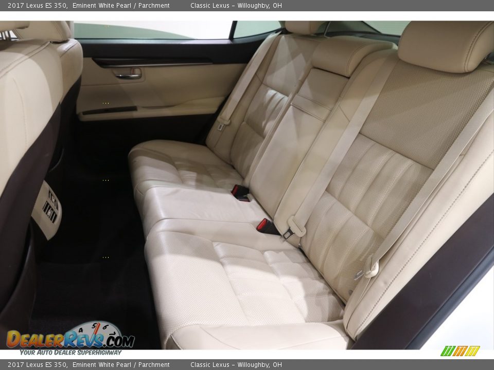 2017 Lexus ES 350 Eminent White Pearl / Parchment Photo #17