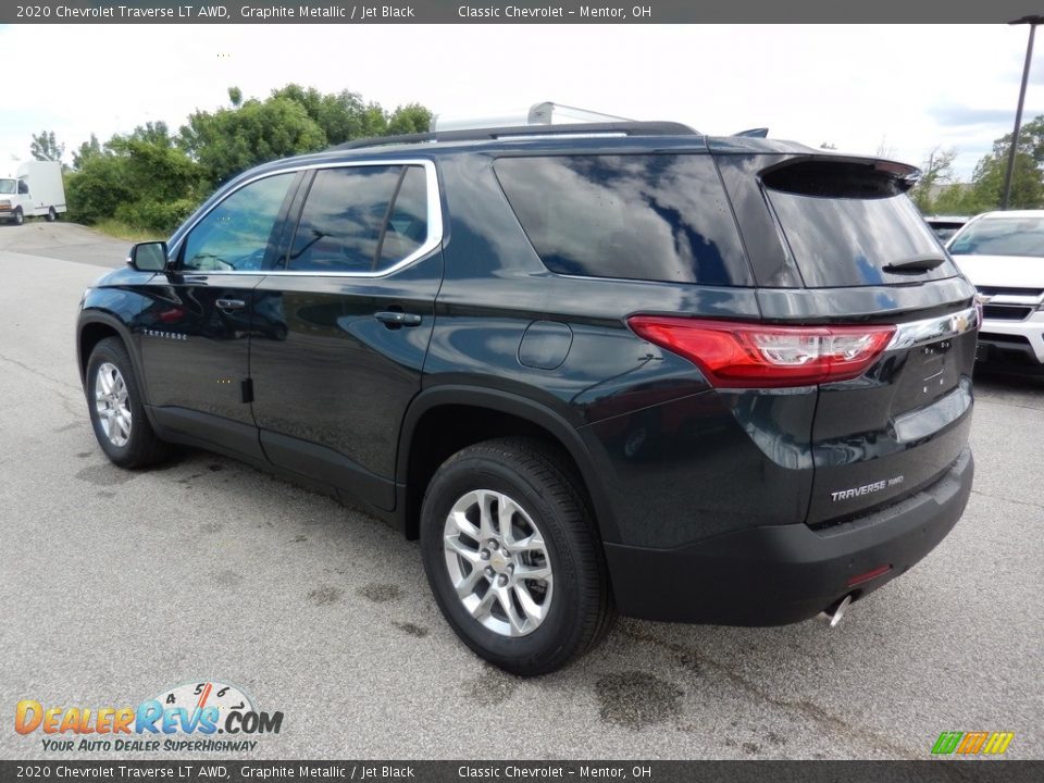2020 Chevrolet Traverse LT AWD Graphite Metallic / Jet Black Photo #5