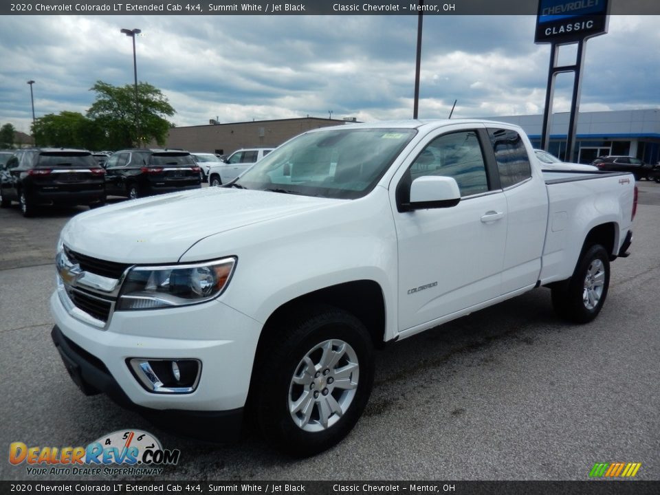 2020 Chevrolet Colorado LT Extended Cab 4x4 Summit White / Jet Black Photo #1