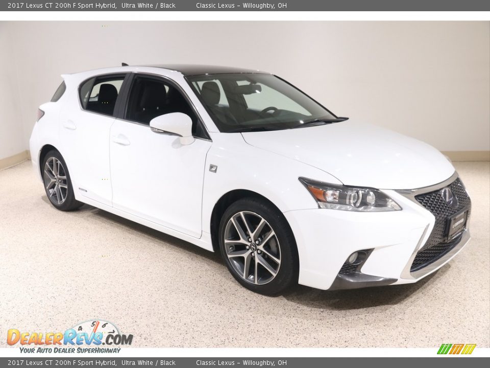 2017 Lexus CT 200h F Sport Hybrid Ultra White / Black Photo #1