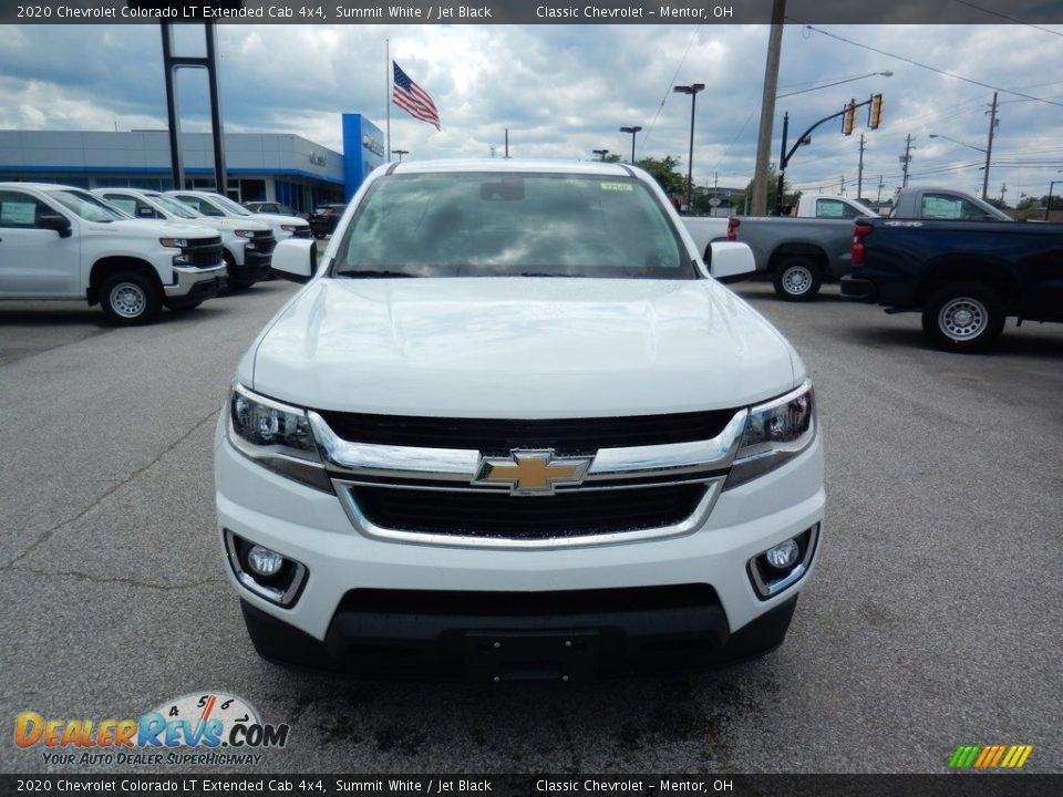 2020 Chevrolet Colorado LT Extended Cab 4x4 Summit White / Jet Black Photo #2