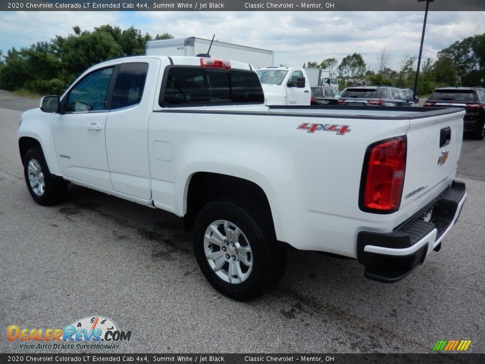 2020 Chevrolet Colorado LT Extended Cab 4x4 Summit White / Jet Black Photo #5