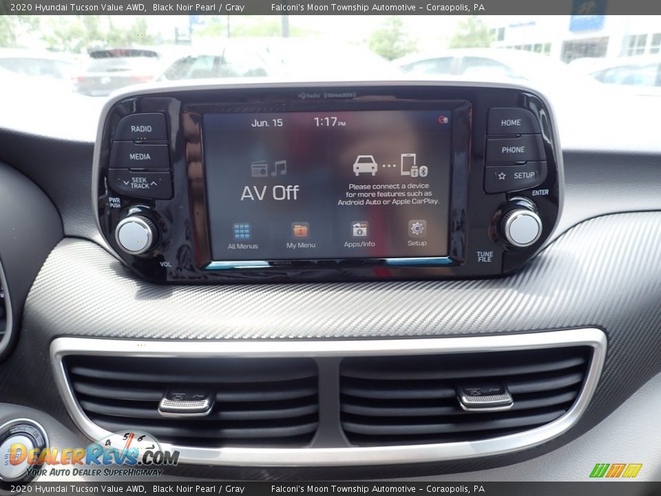 2020 Hyundai Tucson Value AWD Black Noir Pearl / Gray Photo #13