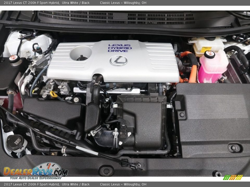 2017 Lexus CT 200h F Sport Hybrid Ultra White / Black Photo #15