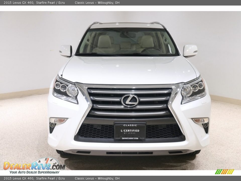 2015 Lexus GX 460 Starfire Pearl / Ecru Photo #2