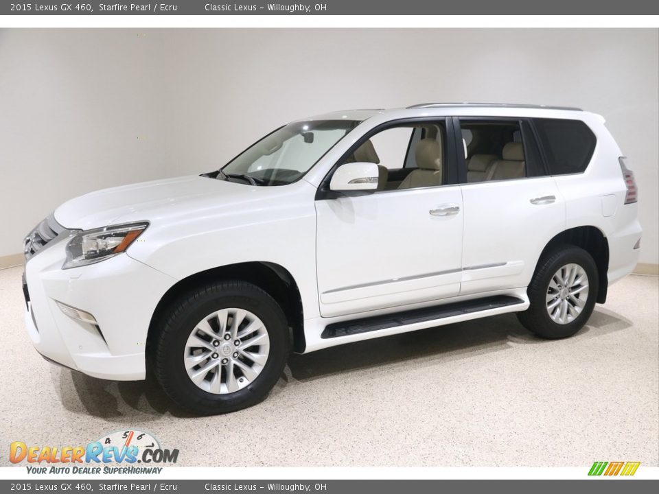 2015 Lexus GX 460 Starfire Pearl / Ecru Photo #3