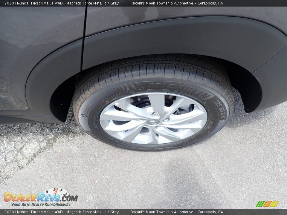 2020 Hyundai Tucson Value AWD Magnetic Force Metallic / Gray Photo #7