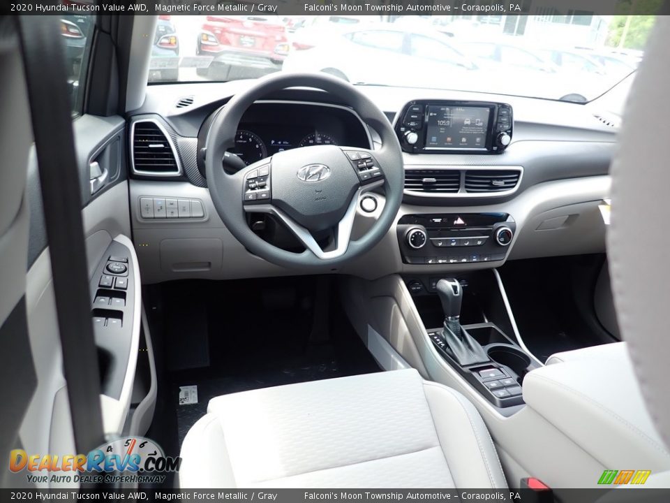 2020 Hyundai Tucson Value AWD Magnetic Force Metallic / Gray Photo #9