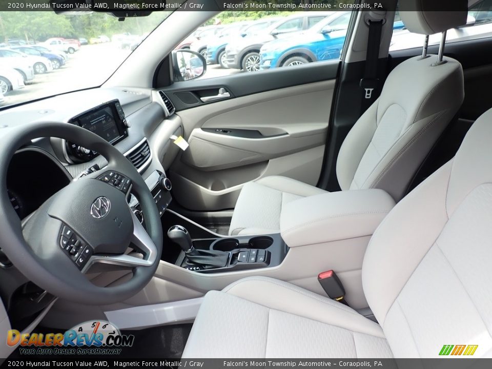 2020 Hyundai Tucson Value AWD Magnetic Force Metallic / Gray Photo #10