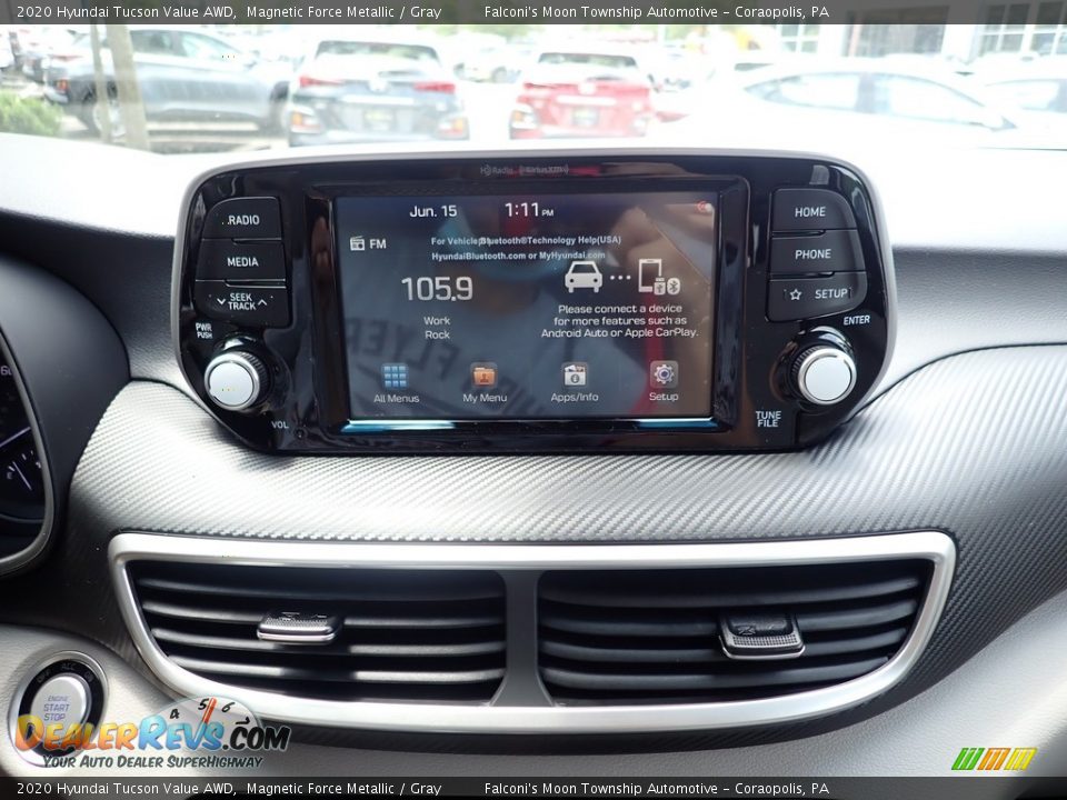 2020 Hyundai Tucson Value AWD Magnetic Force Metallic / Gray Photo #13