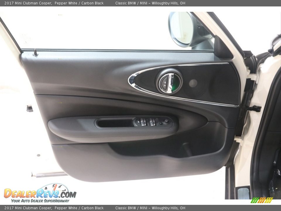 2017 Mini Clubman Cooper Pepper White / Carbon Black Photo #5