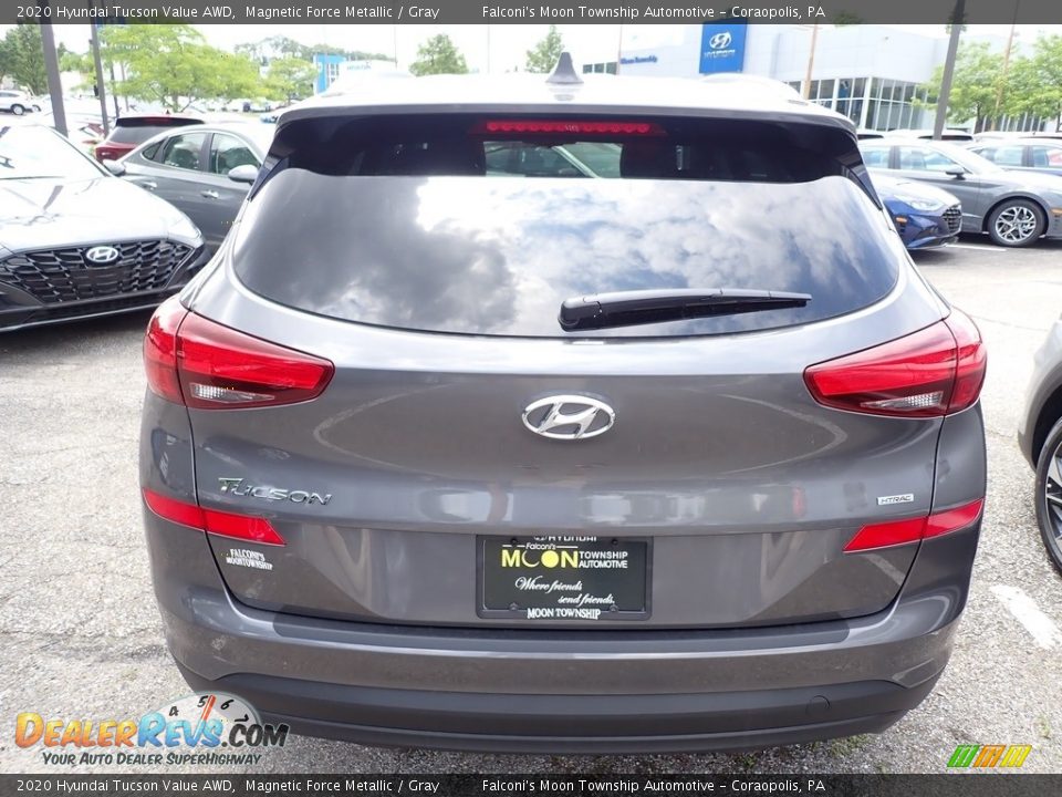 2020 Hyundai Tucson Value AWD Magnetic Force Metallic / Gray Photo #4