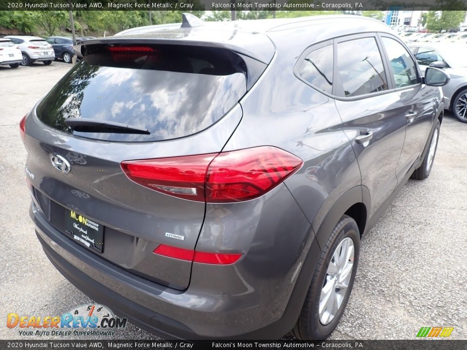 2020 Hyundai Tucson Value AWD Magnetic Force Metallic / Gray Photo #5