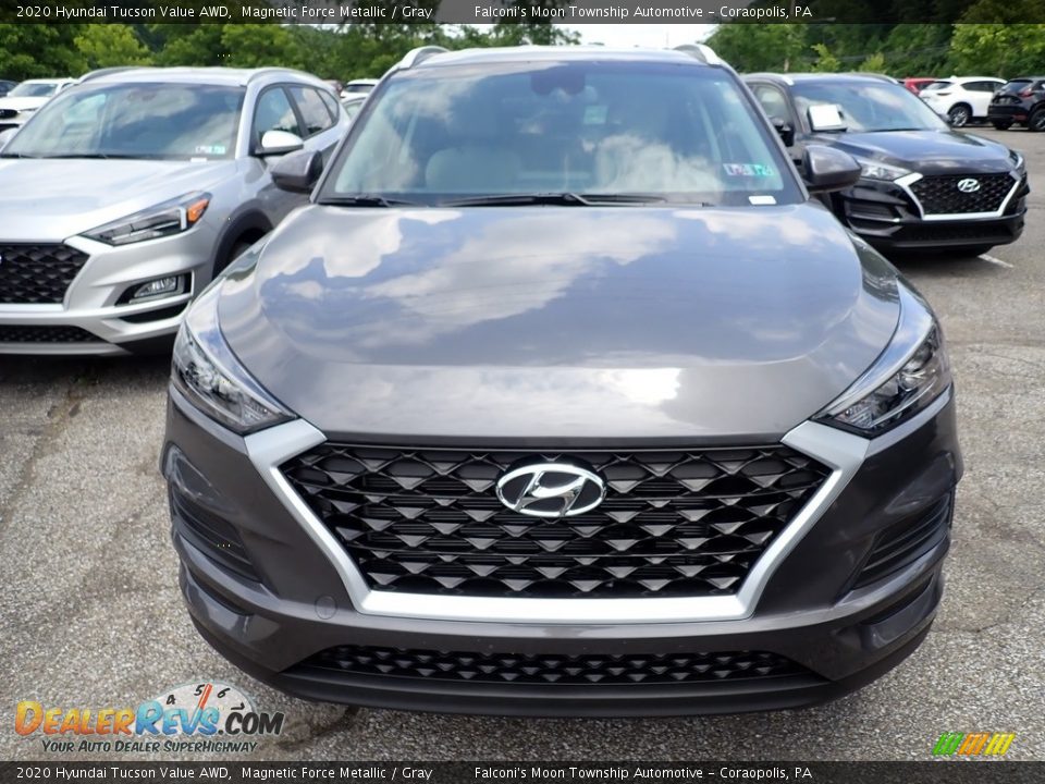 2020 Hyundai Tucson Value AWD Magnetic Force Metallic / Gray Photo #7