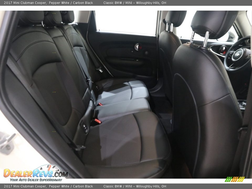 2017 Mini Clubman Cooper Pepper White / Carbon Black Photo #15