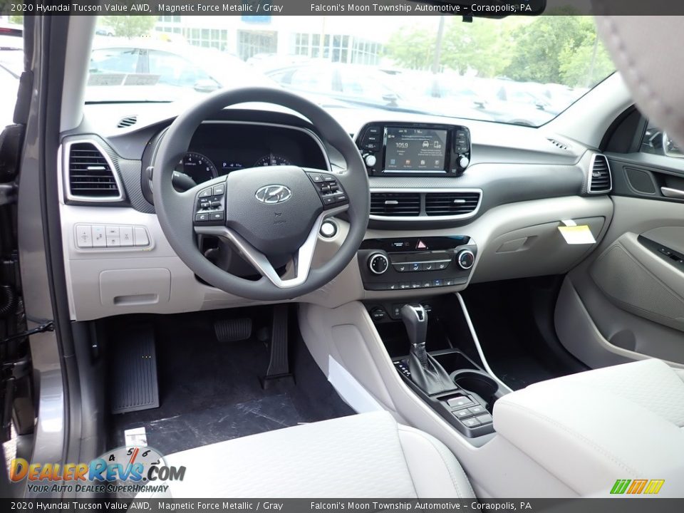 2020 Hyundai Tucson Value AWD Magnetic Force Metallic / Gray Photo #10
