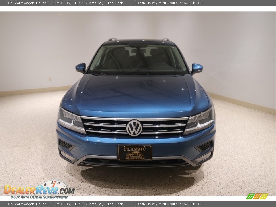 2019 Volkswagen Tiguan SEL 4MOTION Blue Silk Metallic / Titan Black Photo #2