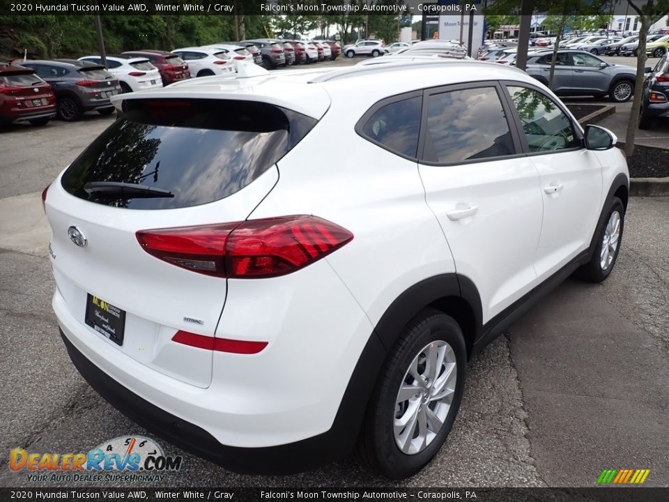 2020 Hyundai Tucson Value AWD Winter White / Gray Photo #1